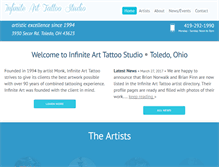 Tablet Screenshot of iatattoo.com